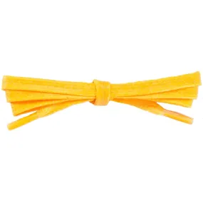 Spool - Waxed Cotton 1/4" Flat Dress - Yellow (100 yards) Shoelaces