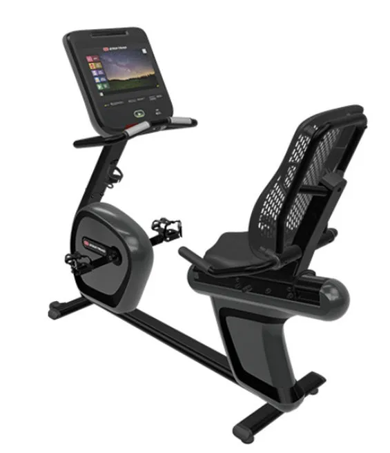 STAR TRAC 4 SERIES RECUMBENT BIKE W/15" TOUCHSCREEN