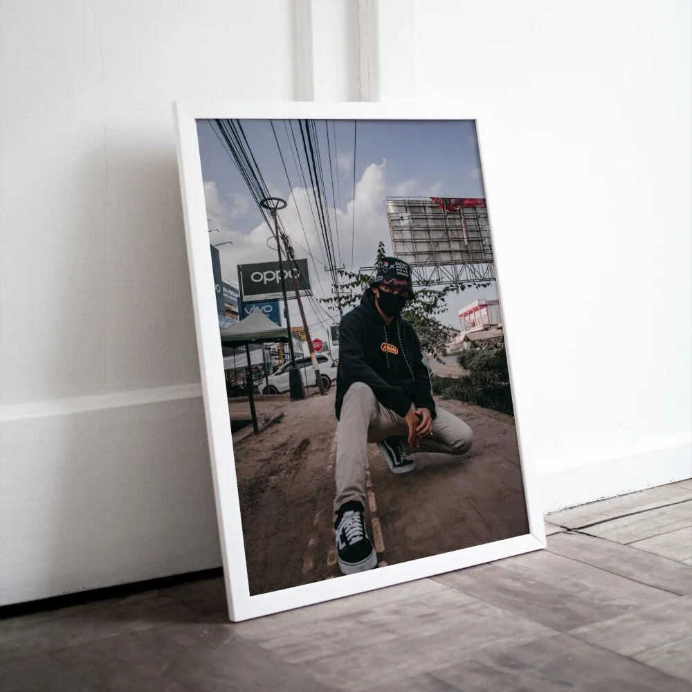 Street Style Poster INSTANT DOWNLOAD Art Print, Fashion Wall Art, Urban Wall Art, Hip Hop Lifestyle, Skater Gifts