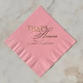 That's Amore Luncheon 3ply Napkins