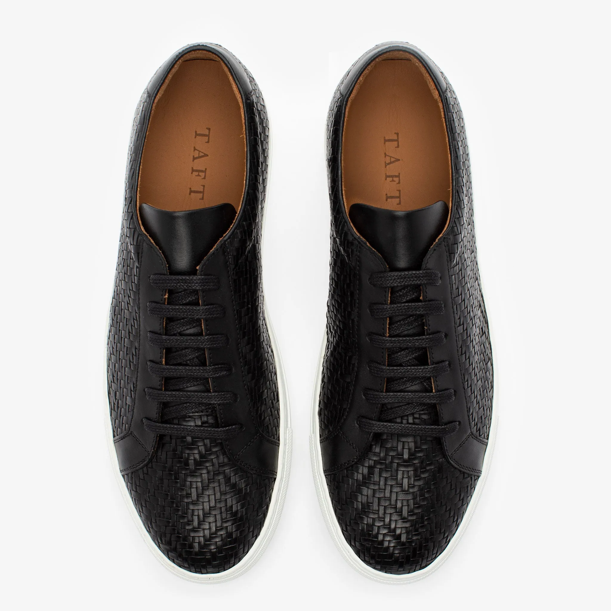 The Sneaker in Black Woven