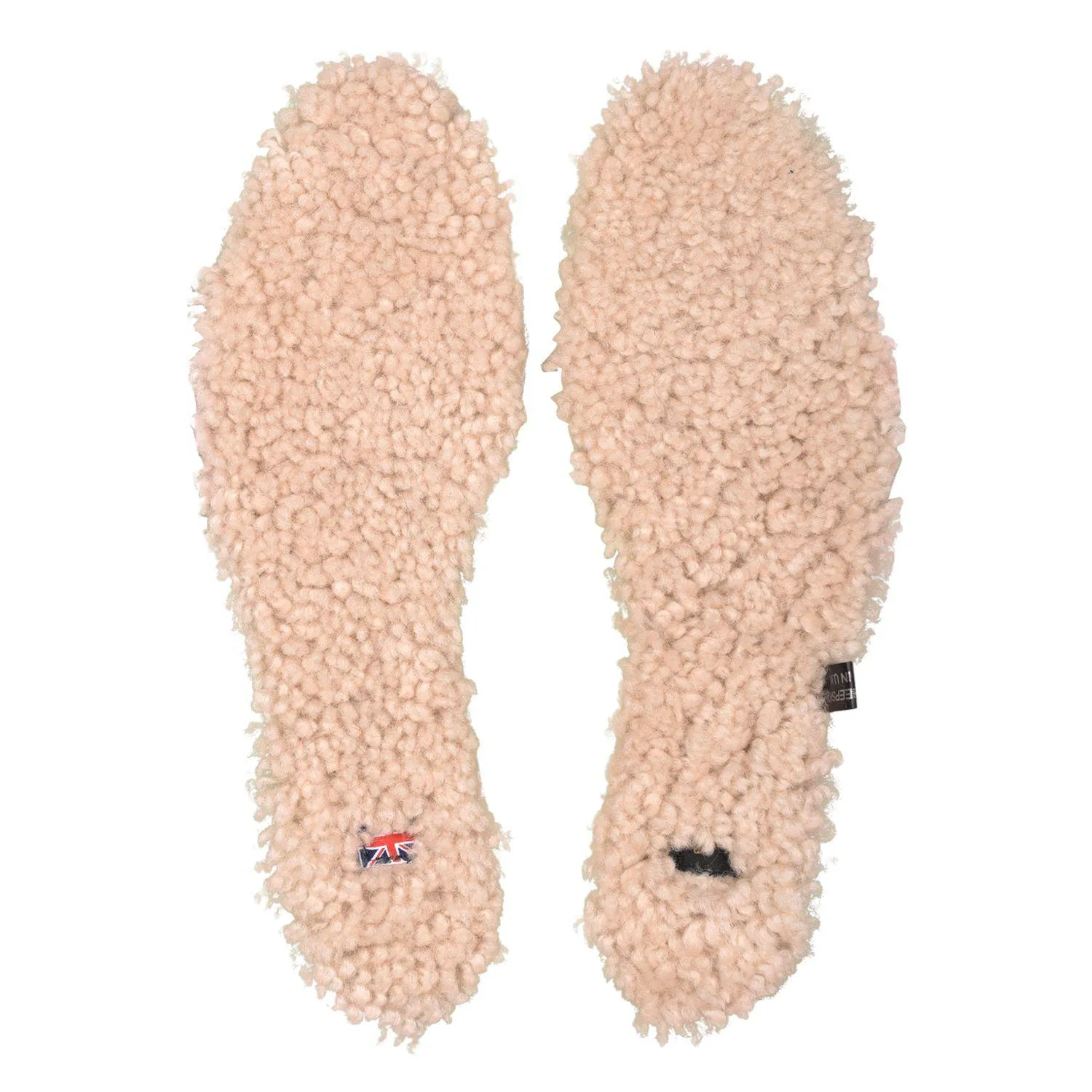 Unisex Sheepskin Insoles in Creme Moonlight