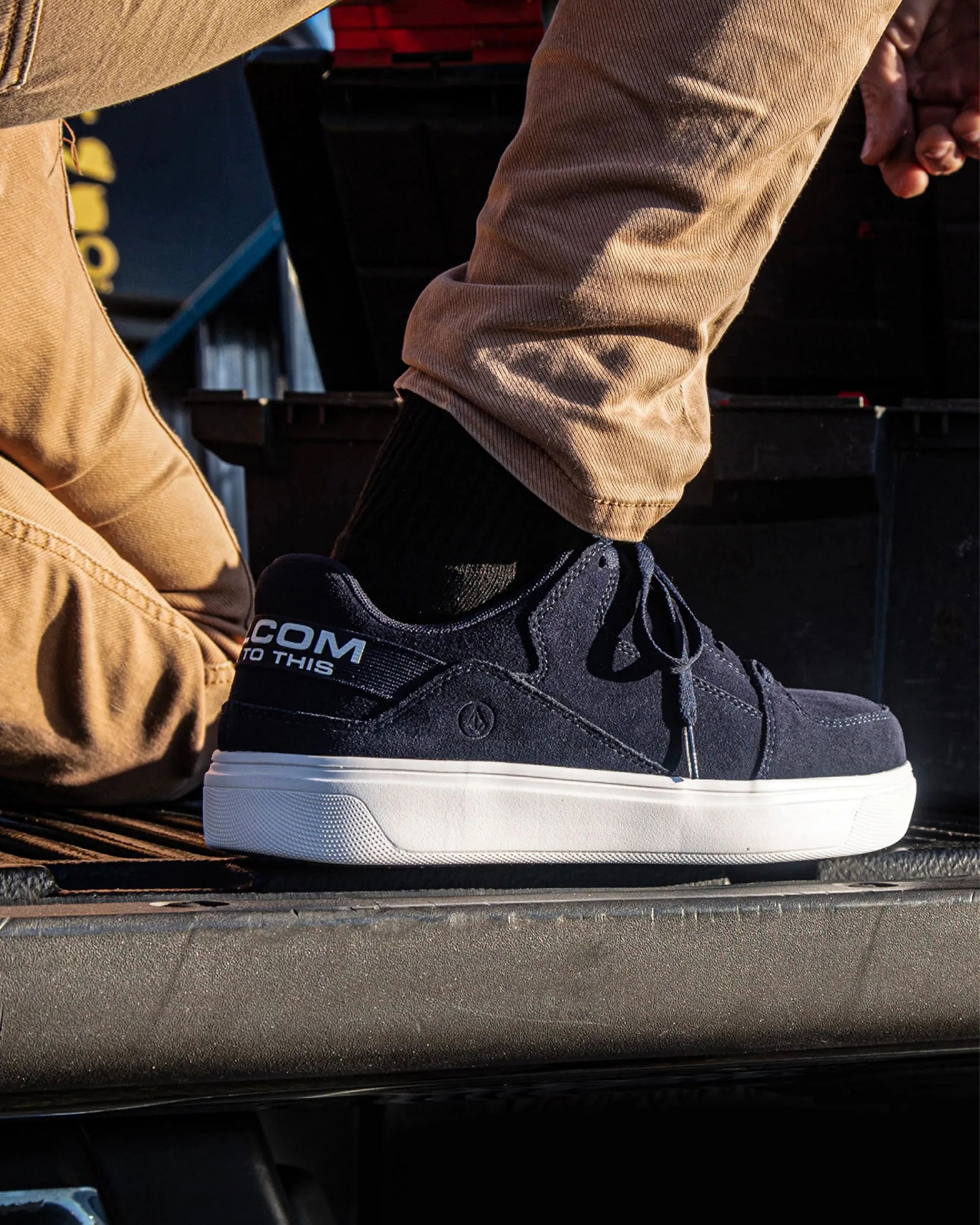 Volcom Workwear Evolve Shoes - Navy