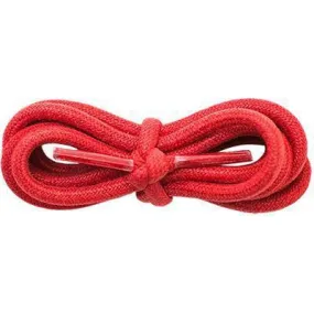 Waxed Cotton Round 3/16" - Red (12 Pair Pack) Shoelaces