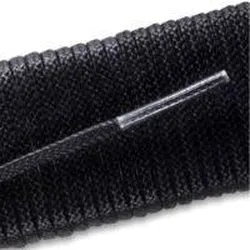 Waxed Very Thin Dress Laces - Black (2 Pair Pack) Shoelaces