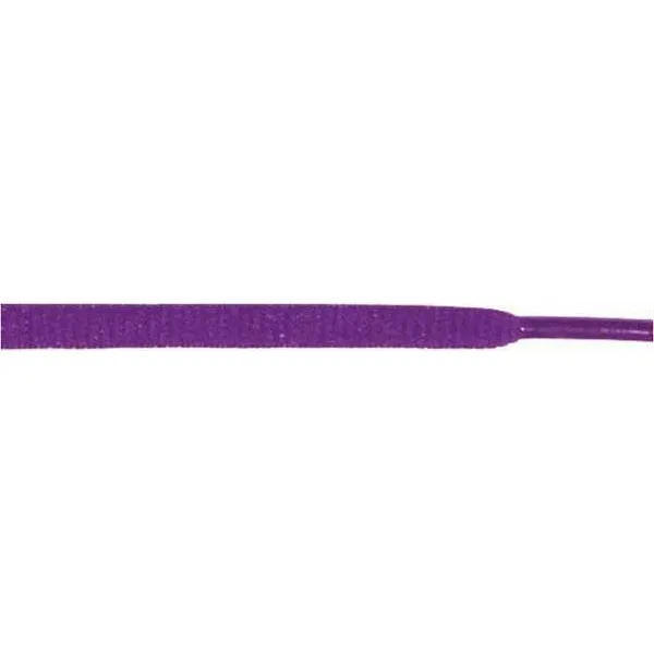 Wholesale Oval 1/4" - Purple (12 Pair Pack) Shoelaces