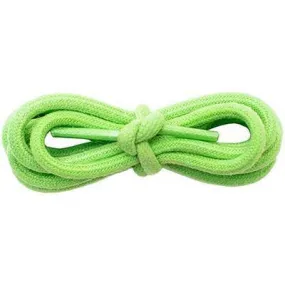 Wholesale Waxed Cotton Round 3/16" - Neon Green (12 Pair Pack) Shoelaces